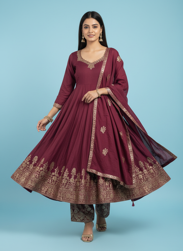 Long Anarkali Chudi