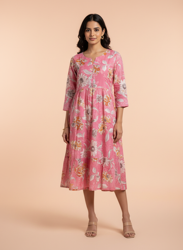 Floral Long Top