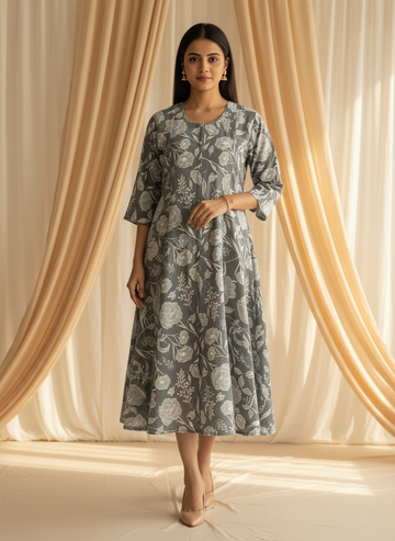 Floral Long Top