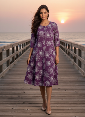 Floral Long Top