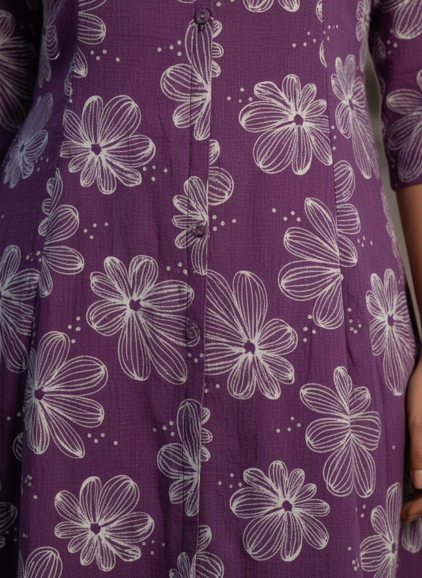 Floral Long Top