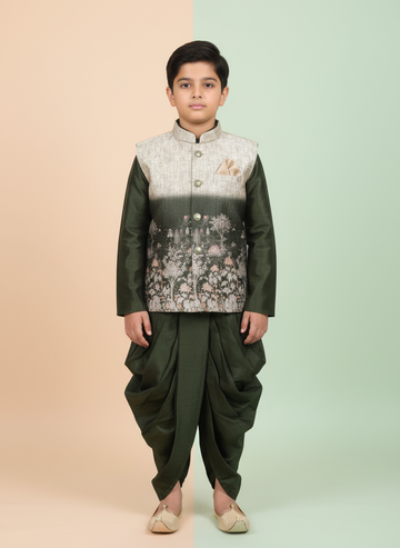 Green Sherwani